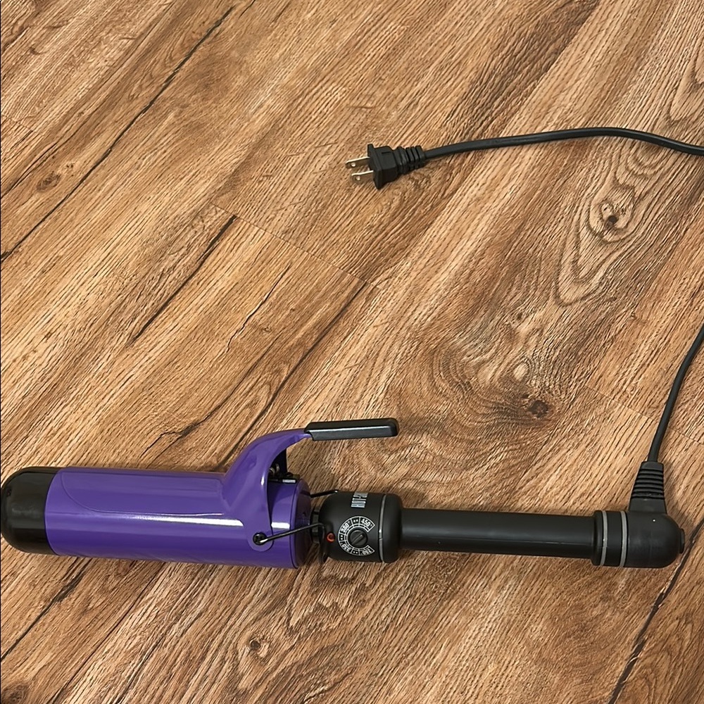 Professional Purple and Black Hair Styling Wand